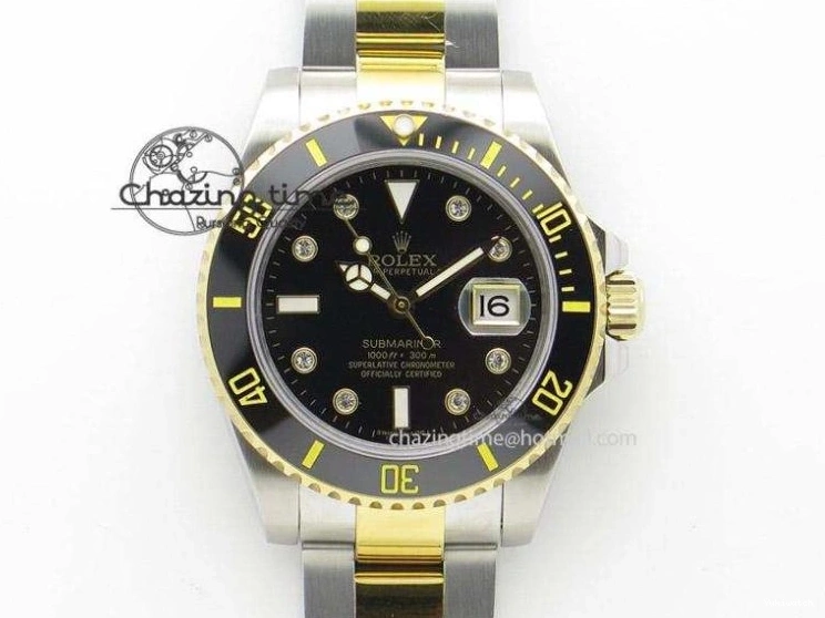 116621 Bracelet Best Dial SS SS 1:1 Black VRF RG on A2836 Edition Yacht-Master 0418